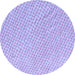 Round Oriental Blue Modern Rug, abs5036blu