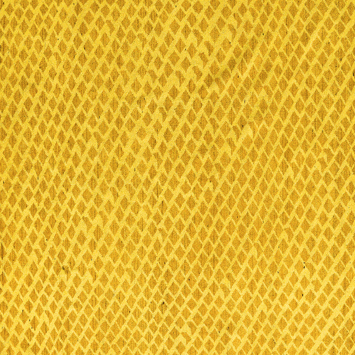 Square Oriental Yellow Modern Rug, abs5036yw