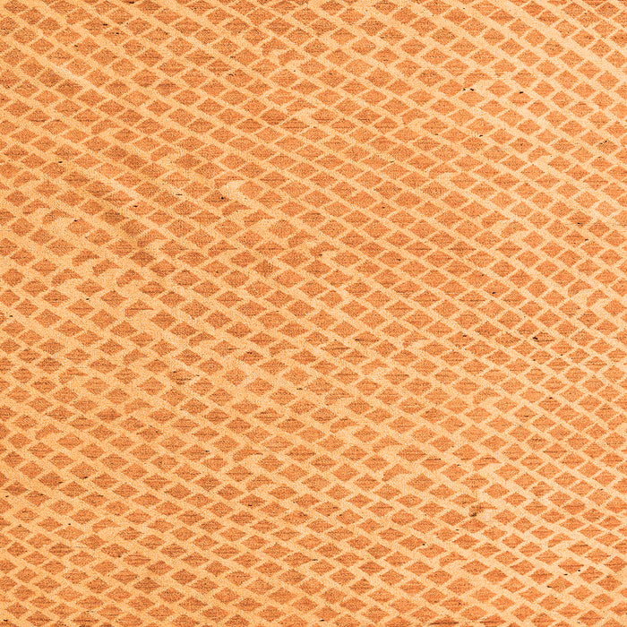 Square Oriental Orange Modern Rug, abs5036org