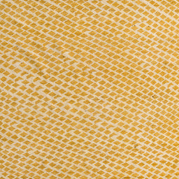 Square Machine Washable Abstract Chrome Gold Yellow Rug, wshabs5036