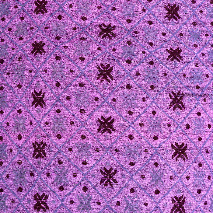 Machine Washable Oriental Pink Modern Rug, wshabs5037pnk