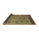 Sideview of Oriental Brown Modern Rug, abs5037brn