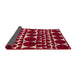 Sideview of Abstract Brown Oriental Rug, abs5038