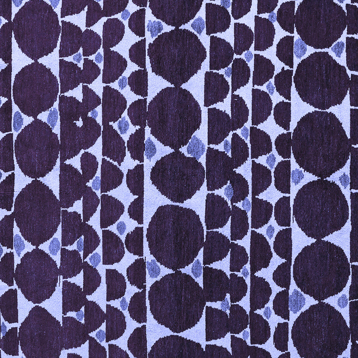 Square Oriental Blue Modern Rug, abs5038blu