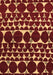 Machine Washable Oriental Brown Modern Rug, wshabs5038brn