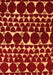 Machine Washable Oriental Orange Modern Area Rugs, wshabs5038org