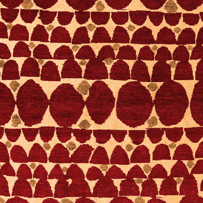 Oriental Orange Modern Rug, abs5038org