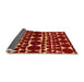 Sideview of Oriental Orange Modern Rug, abs5038org