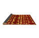 Sideview of Oriental Yellow Modern Rug, abs5038yw