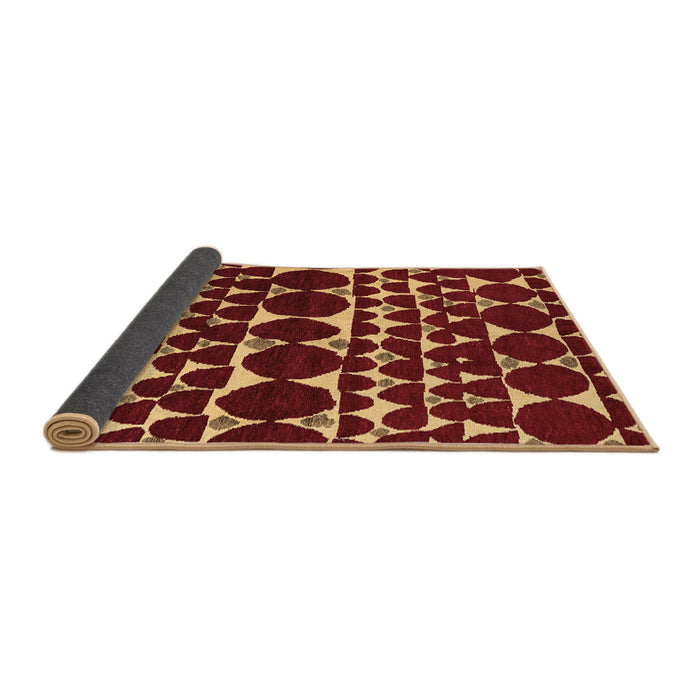 Sideview of Oriental Brown Modern Rug, abs5038brn