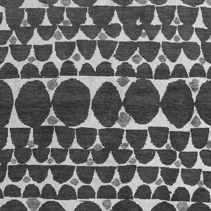 Machine Washable Oriental Gray Modern Rug, wshabs5038gry