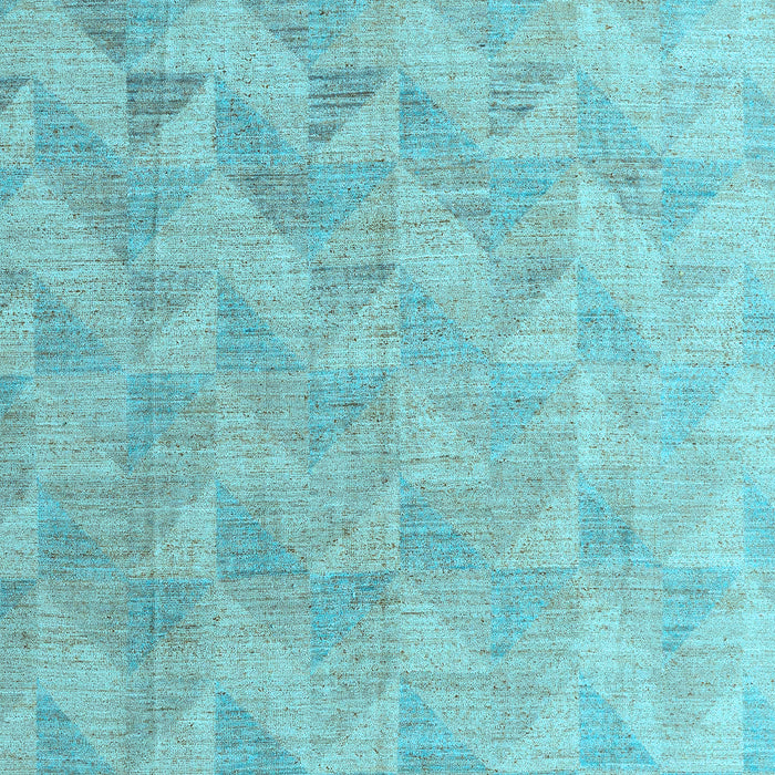 Oriental Light Blue Modern Rug, abs5039lblu