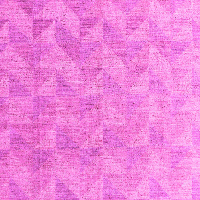 Machine Washable Oriental Pink Modern Rug, wshabs5039pnk