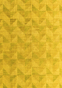 Oriental Yellow Modern Rug, abs5039yw