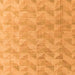 Square Oriental Orange Modern Rug, abs5039org