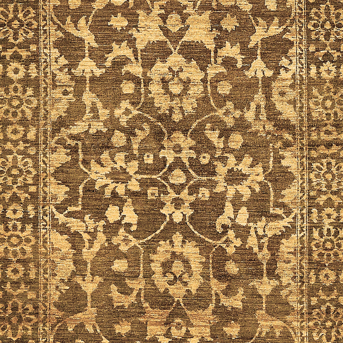 Abstract Brown Modern Rug, abs503brn