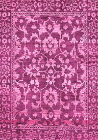 Abstract Pink Modern Rug, abs503pnk