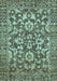 Machine Washable Abstract Light Blue Modern Rug, wshabs503lblu