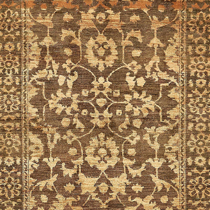 Abstract Orange Modern Rug, abs503