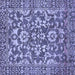 Square Machine Washable Abstract Blue Modern Rug, wshabs503blu