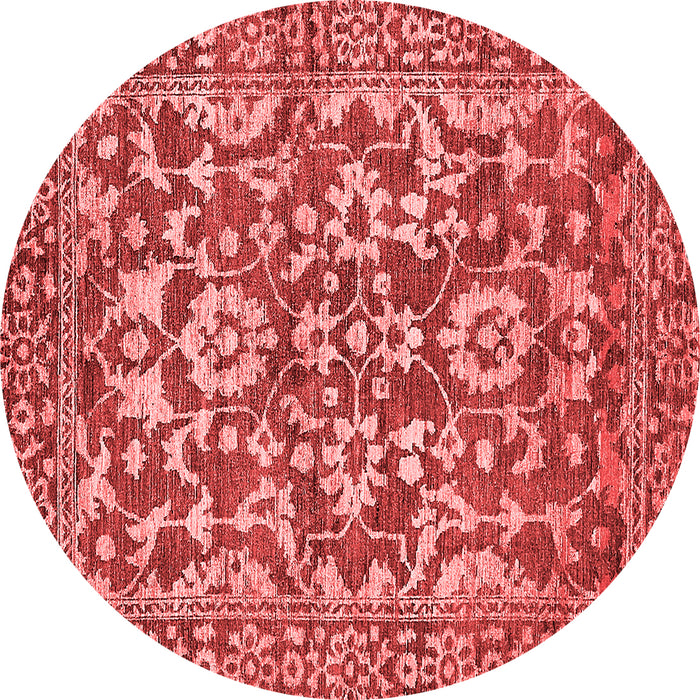 Machine Washable Abstract Red Modern Rug, wshabs503red