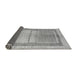 Sideview of Oriental Gray Modern Rug, abs5040gry