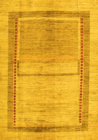 Oriental Yellow Modern Rug, abs5040yw