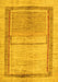 Oriental Yellow Modern Rug, abs5040yw