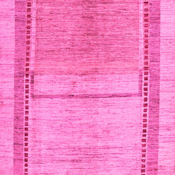Machine Washable Oriental Pink Modern Rug, wshabs5040pnk