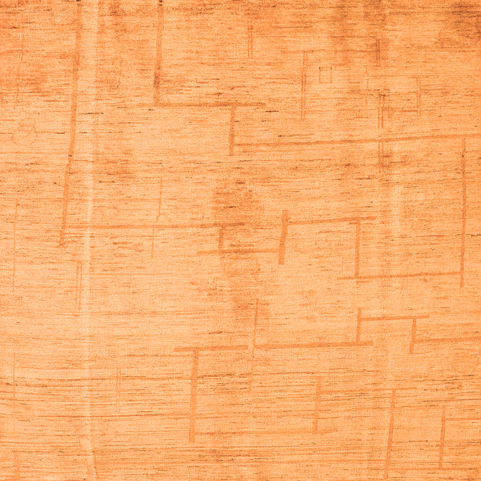 Square Oriental Orange Modern Rug, abs5041org