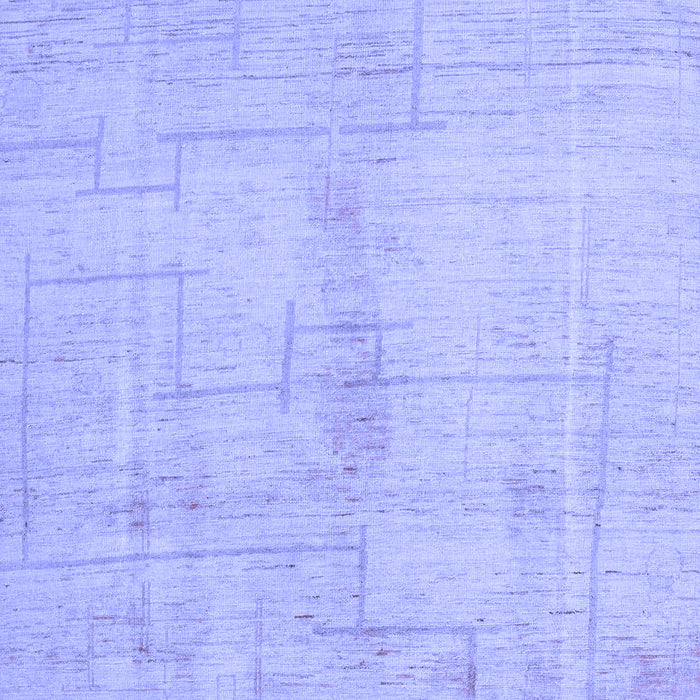 Machine Washable Oriental Blue Modern Rug, wshabs5041blu