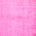 Square Oriental Pink Modern Rug, abs5041pnk