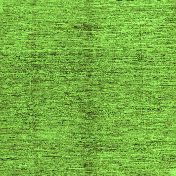 Machine Washable Oriental Green Modern Area Rugs, wshabs5042grn