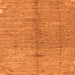 Square Oriental Orange Modern Rug, abs5042org