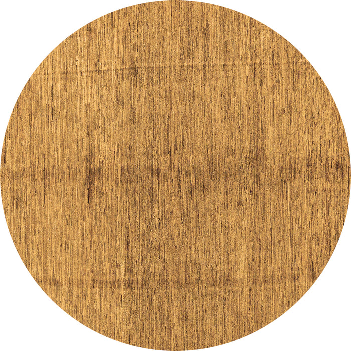 Round Machine Washable Oriental Brown Modern Rug, wshabs5042brn