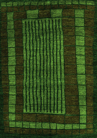 Oriental Green Modern Rug, abs5043grn