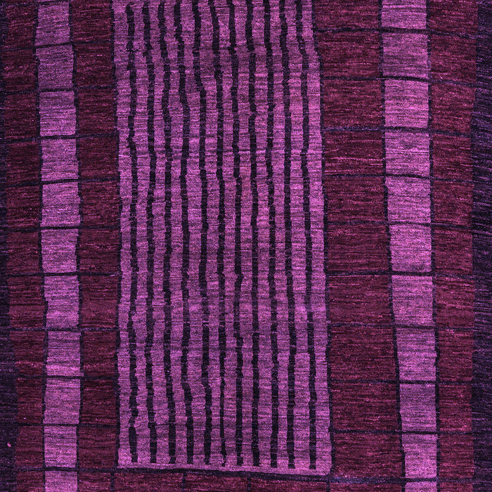 Machine Washable Oriental Purple Modern Area Rugs, wshabs5043pur