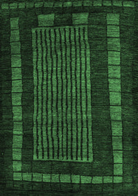 Oriental Emerald Green Modern Rug, abs5043emgrn