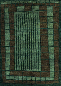 Oriental Turquoise Modern Rug, abs5043turq