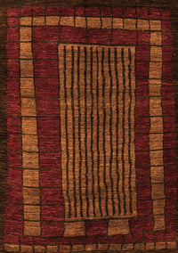 Oriental Orange Modern Rug, abs5043org