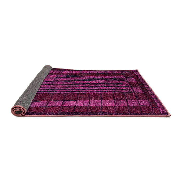 Sideview of Oriental Pink Modern Rug, abs5043pnk