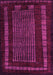 Machine Washable Oriental Pink Modern Rug, wshabs5043pnk