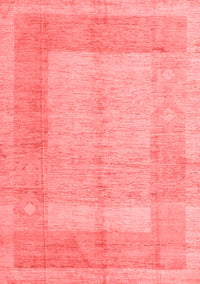 Abstract Red Modern Rug, abs5044red