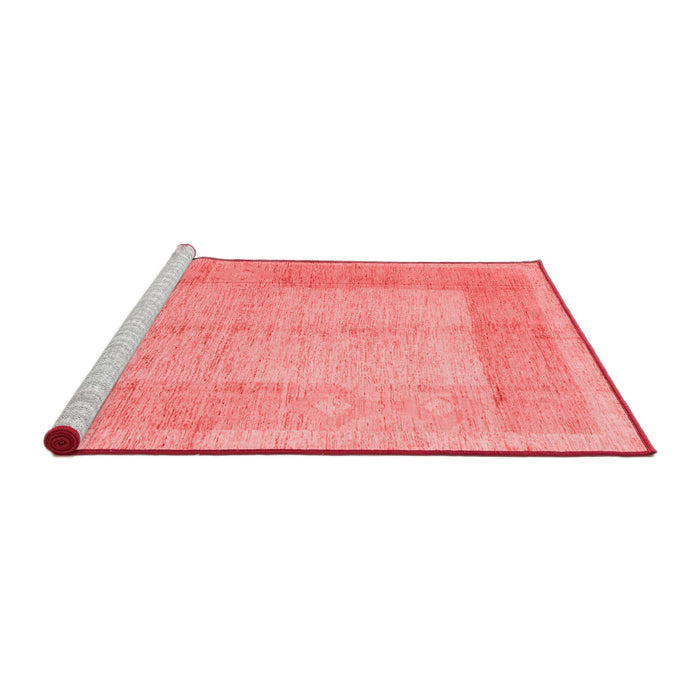Modern Red Washable Rugs