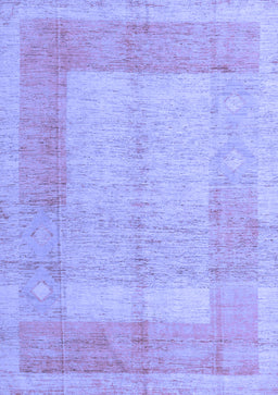 Abstract Blue Modern Rug, abs5044blu