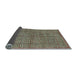 Sideview of Abstract Light Blue Modern Rug, abs5045lblu