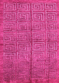 Abstract Pink Modern Rug, abs5045pnk