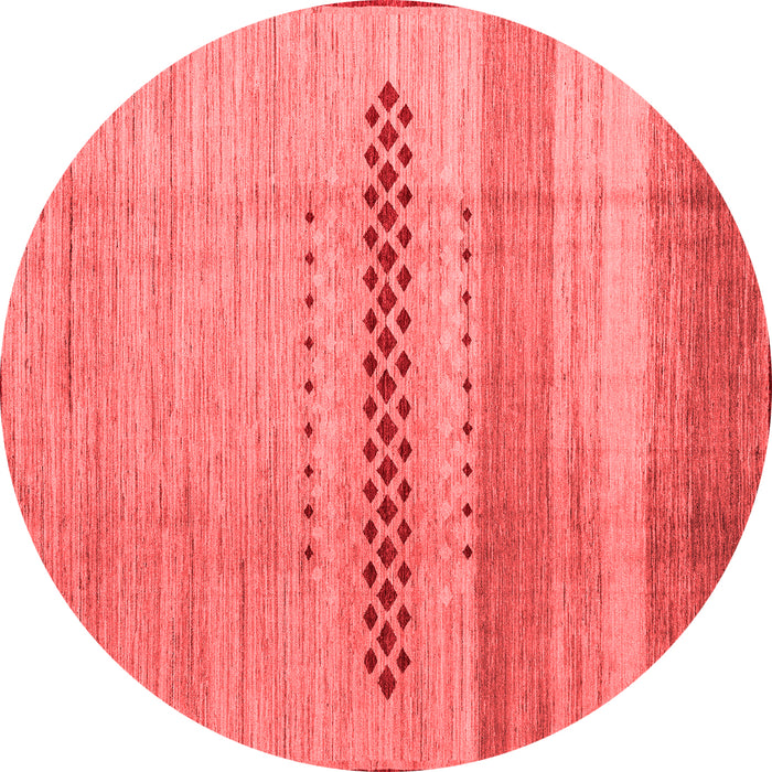 Machine Washable Abstract Red Modern Rug, wshabs5046red