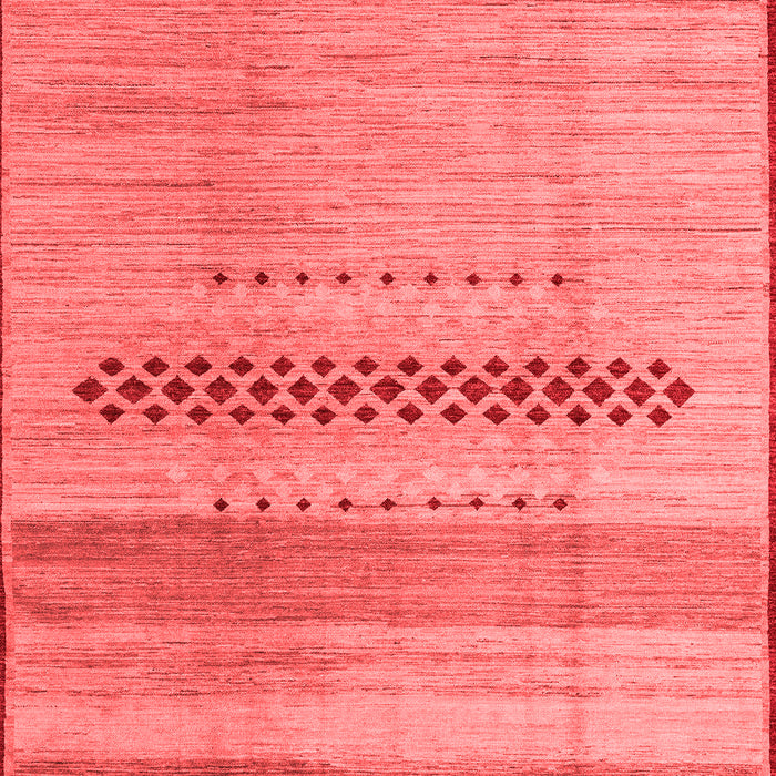 Machine Washable Abstract Red Modern Rug, wshabs5046red