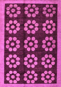 Abstract Purple Modern Rug, abs5047pur